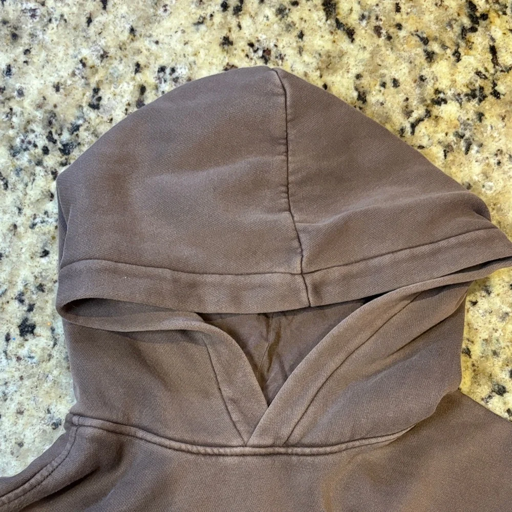 Wonder Nation Girls Brown Hoodie Sweater - Picture 3 of 3